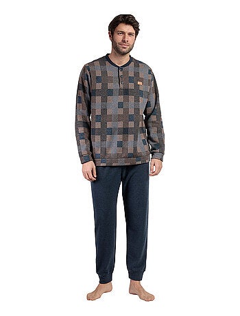 Pyjama pantalon top manches longues Rectangles Antonio Miro