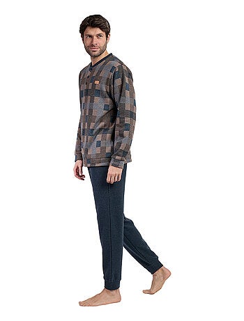 Pyjama pantalon top manches longues Rectangles Antonio Miro