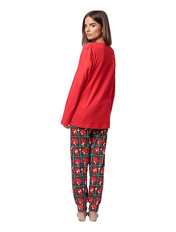Pyjama pantalon top manches longues Reindeer Crossing Peanuts