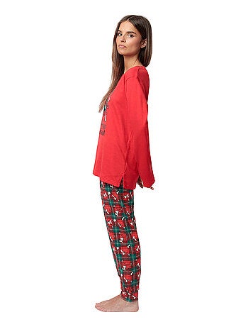 Pyjama pantalon top manches longues Reindeer Crossing Peanuts