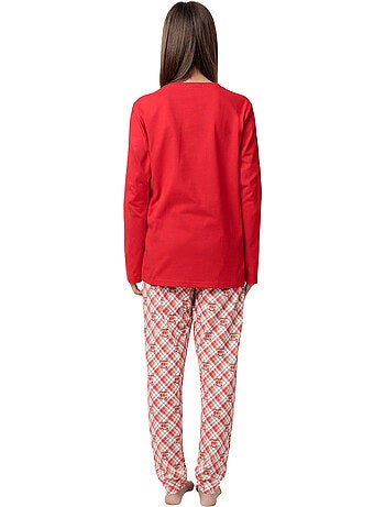 Pyjama pantalon top manches longues Reindeer