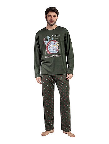 Pyjama pantalon top manches longues Resistance Pilot Star Wars