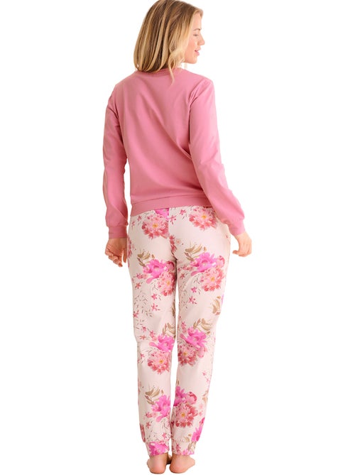 Pyjama pantalon top manches longues ROBIN - Kiabi Pyjama pantalon top manches longues ROBIN - Kiabi