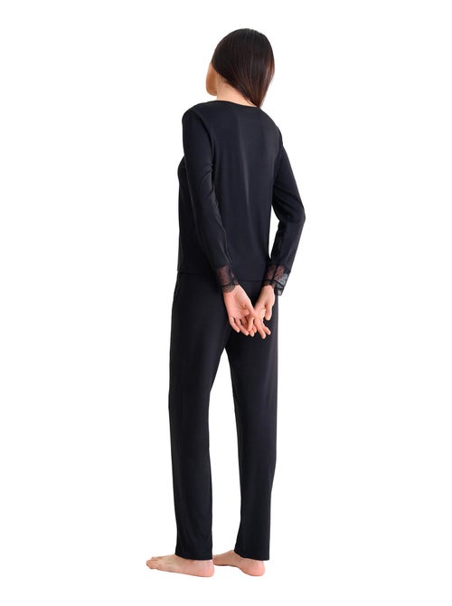 Pyjama pantalon top manches longues ROXANNE - Kiabi