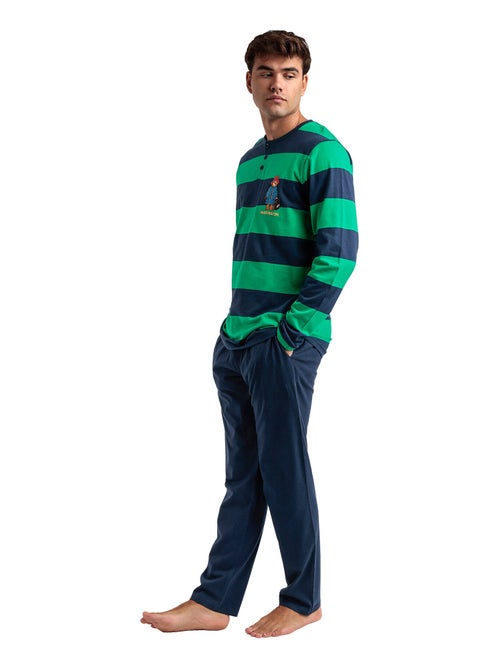 Pyjama pantalon top manches longues Rugby Paws Paddington - Kiabi Pyjama pantalon top manches longues Rugby Paws Paddington - Kiabi