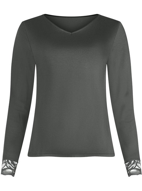 Pyjama pantalon top manches longues RUTH - Kiabi