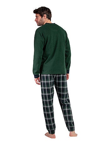 Pyjama pantalon top manches longues Smeraldo