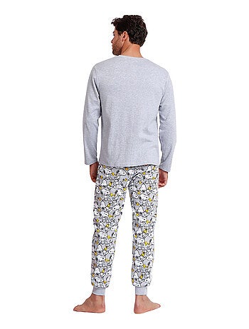 Pyjama pantalon top manches longues Snoopy Funny Peanuts