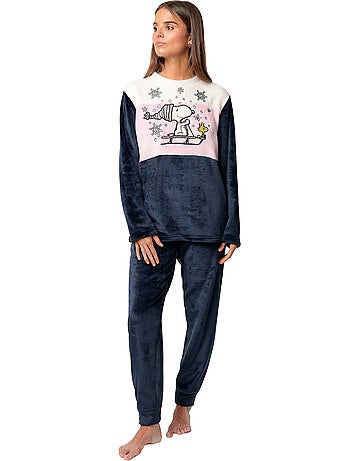 Pyjama pantalon top manches longues Snow Drift Peanuts