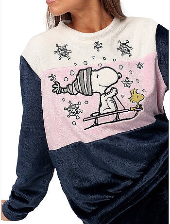 Pyjama pantalon top manches longues Snow Drift Peanuts