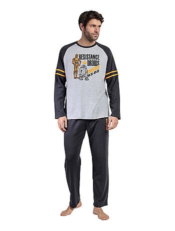 Pyjama pantalon top manches longues Sport Star Wars