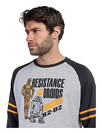 Pyjama pantalon top manches longues Sport Star Wars