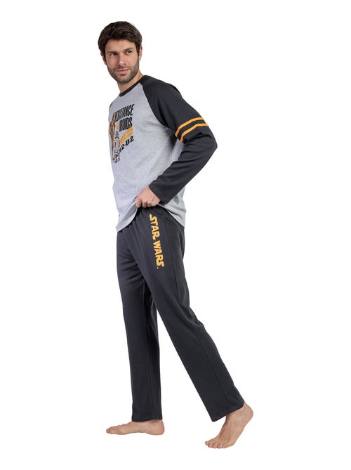 Pyjama pantalon top manches longues Sport Star Wars - Kiabi