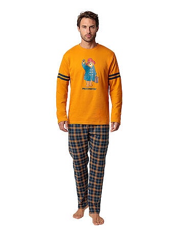Pyjama pantalon top manches longues Square Paddington