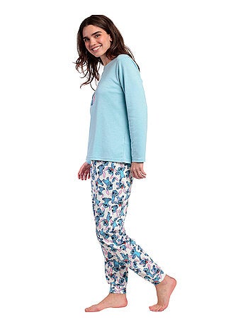 Pyjama pantalon top manches longues Stitch And Angel Disney