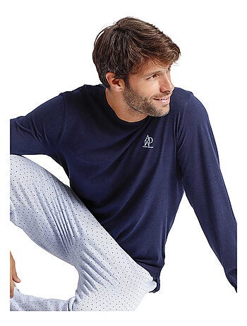 Pyjama pantalon top manches longues Stripes And Dots