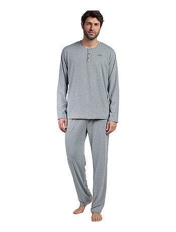 Pyjama pantalon top manches longues Supersoft