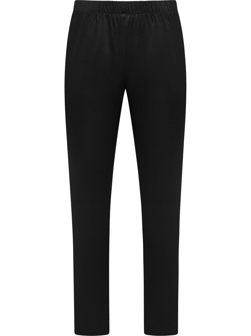 Pyjama pantalon top manches longues tania Noir - Kiabi
