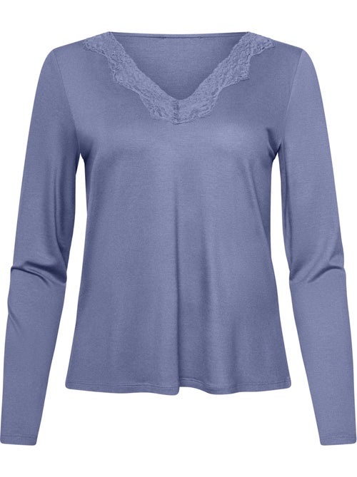 Pyjama pantalon top manches longues tania - Kiabi Pyjama pantalon top manches longues tania - Kiabi
