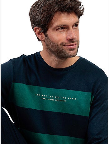 Pyjama pantalon top manches longues The Way You See