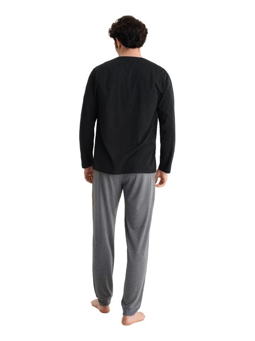 Pyjama pantalon top manches longues Titan - Kiabi