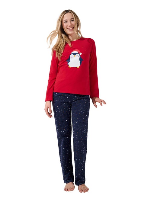 Pyjama pantalon top manches longues Twinkle Star - Kiabi