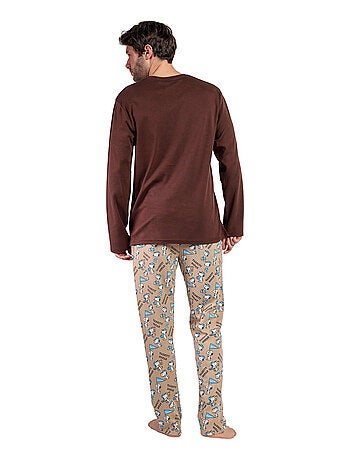 Pyjama pantalon top manches longues Varsity Squad Peanuts