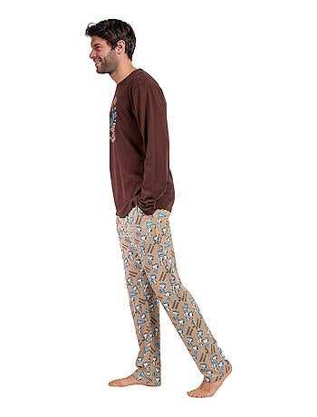 Pyjama pantalon top manches longues Varsity Squad Peanuts