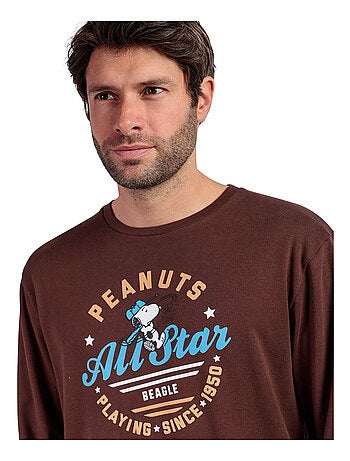 Pyjama pantalon top manches longues Varsity Squad Peanuts