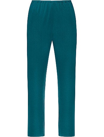 Pyjama pantalon top manches longues velvet luxe