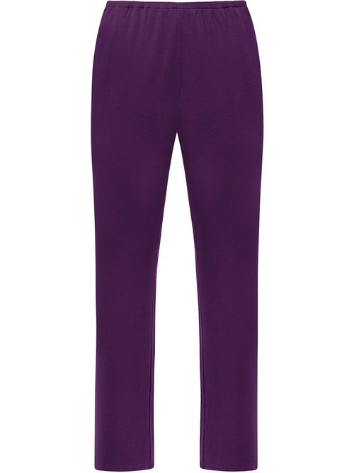 Pyjama pantalon top manches longues velvet luxe - Kiabi Pyjama pantalon top manches longues velvet luxe - Kiabi