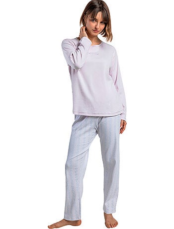 Pyjama pantalon top manches longues winter nights