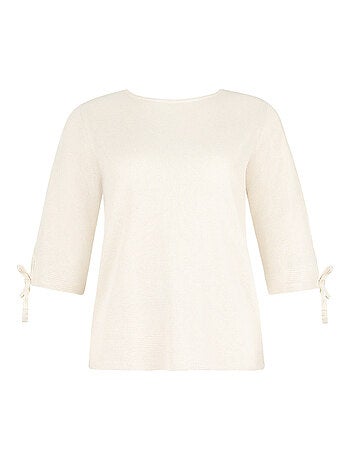 Pyjama pantalon top manches trois-quarts FREELY