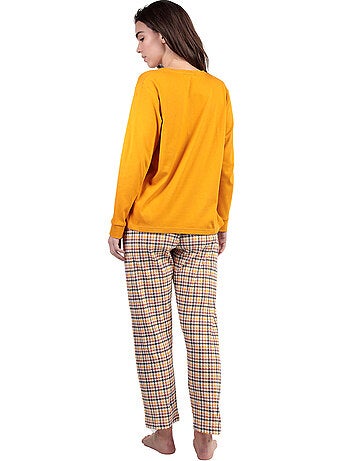 Pyjama pantalon top polo manches longues LouLou Returns