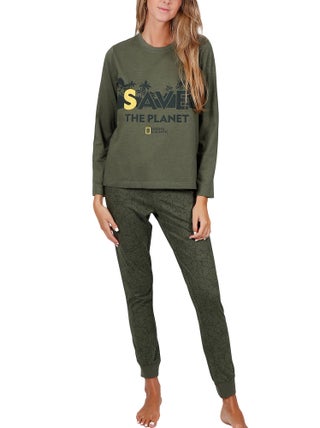 Pyjama pantalon top Save Planet National Geographic
