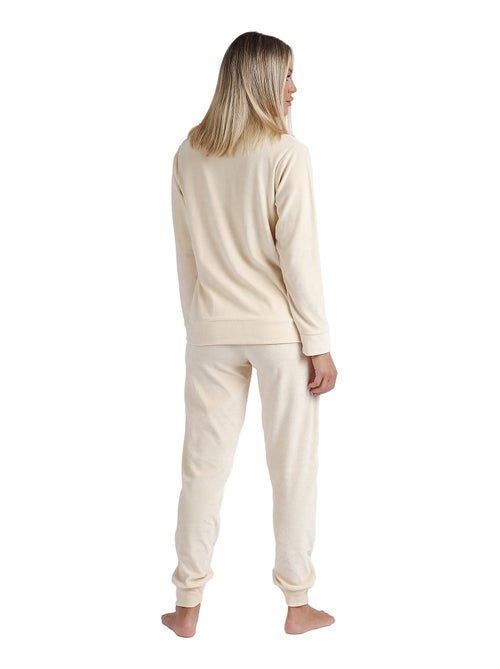 Pyjama pantalon veste zippée Soft Home - Kiabi