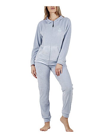 Pyjama pantalon veste zippée Soft Home