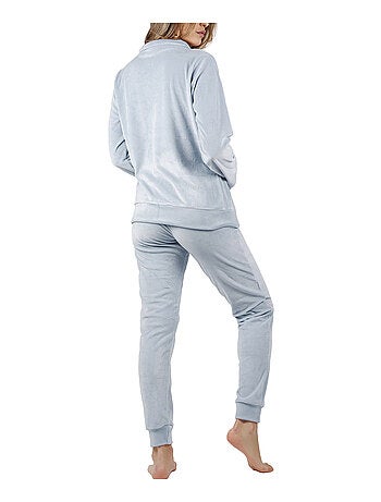 Pyjama pantalon veste zippée Soft Home