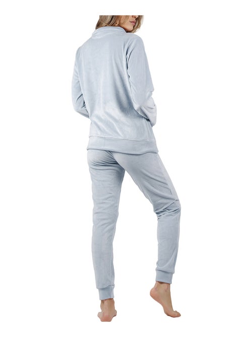 Pyjama pantalon veste zippée Soft Home - Kiabi
