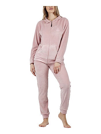 Pyjama pantalon veste zippée Soft Home