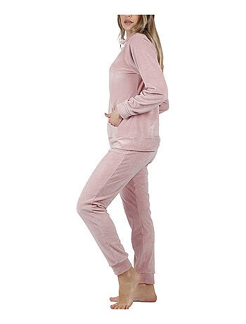 Pyjama pantalon veste zippée Soft Home