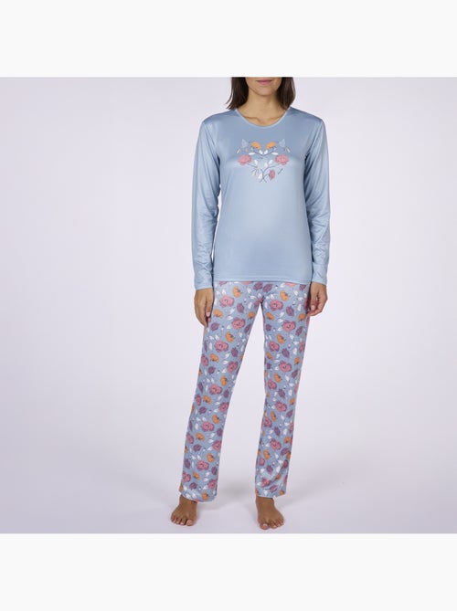 Pyjama PARFUME bleu / imprimé - DODO - Kiabi Pyjama PARFUME bleu / imprimé - DODO - Kiabi
