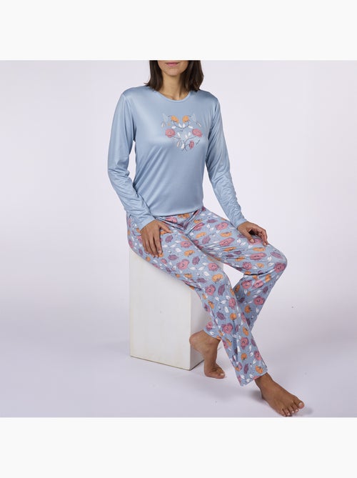 Pyjama PARFUME bleu / imprimé - DODO - Kiabi Pyjama PARFUME bleu / imprimé - DODO - Kiabi