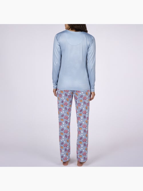 Pyjama PARFUME bleu / imprimé - DODO - Kiabi Pyjama PARFUME bleu / imprimé - DODO - Kiabi