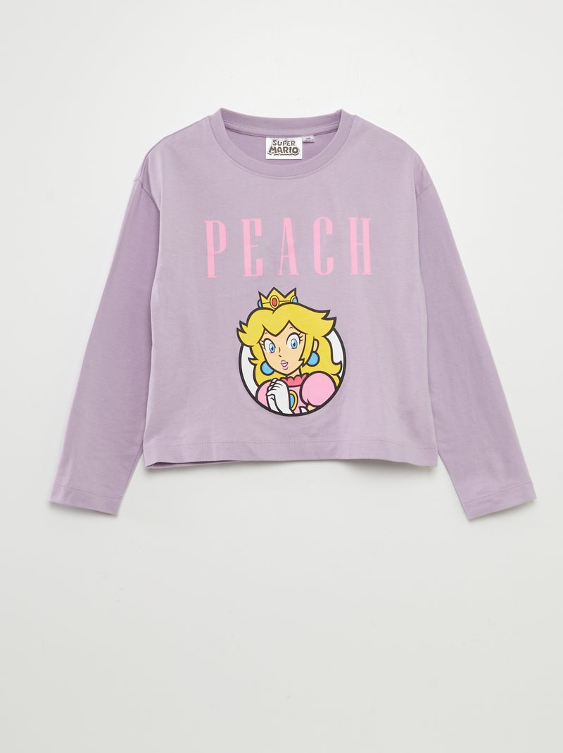 Pyjama 'Peach' - 2 pièces Violet - Kiabi