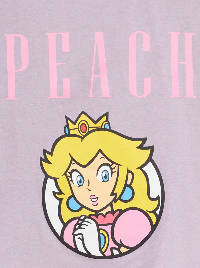 Pyjama 'Peach' - 2 pièces Violet - Kiabi