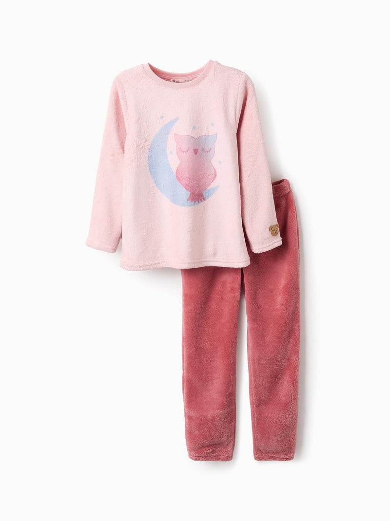 Pyjama peigné Rose clair - Kiabi
