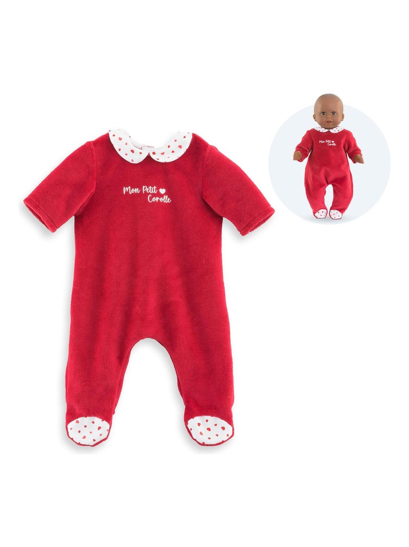 Pyjama Pétales de Cœurs pour poupon 30 cm N/A - Kiabi