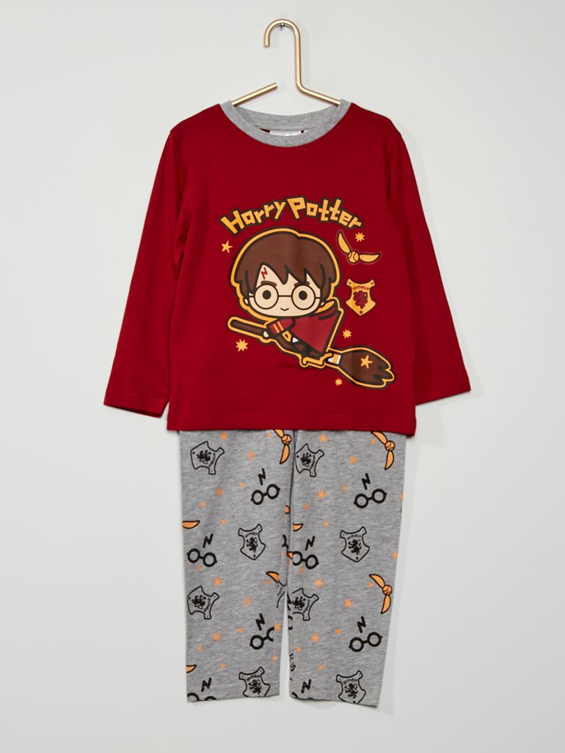 Pyjama phosphorescent 'Harry Potter' ROUGE - Kiabi