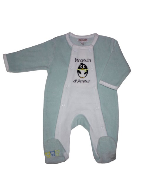 Pyjama "PINGOUIN D AMOUR" LES CHATOUNETS - Kiabi